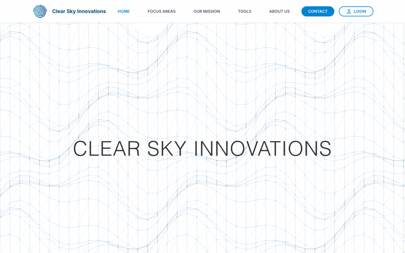 Clear Sky Innovations homepage