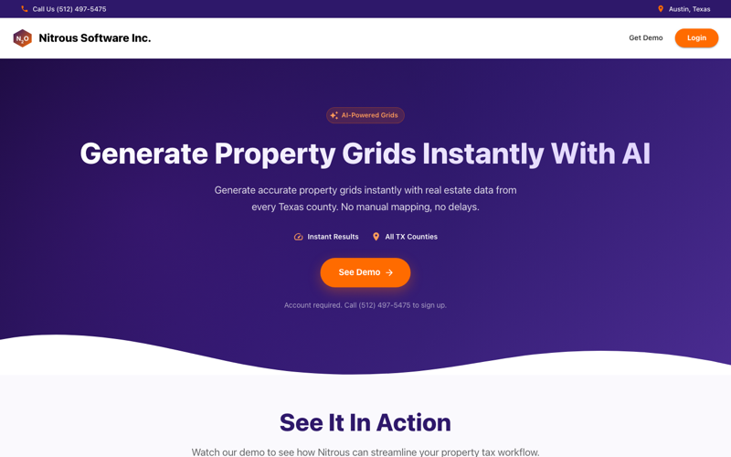 Nitrous Software website