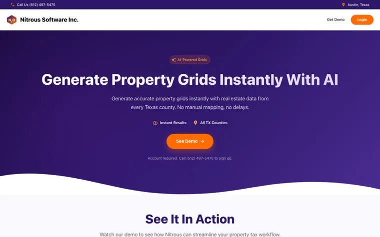 Nitrous Software website