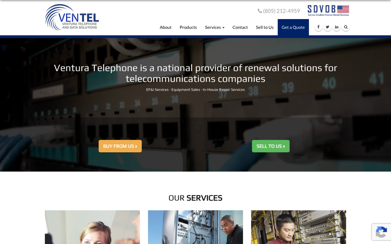 Ven-Tel homepage