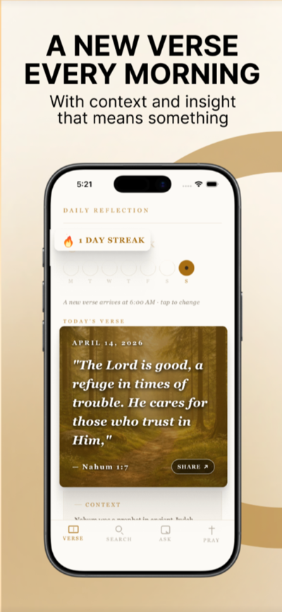 Verse app screenshot